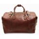 Дорожная кожаная коричневая фирменная сумка KATANA k33153-3