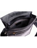 Фотография Мужская черная сумка кожаная на плечо Katana k36103-1