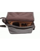 Фотография Мужская коричневая кожаная сумка на плечо Katana k69104-2