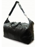 Фотография Дорожная кожаная черная фирменная сумка KATANA K69253-1