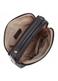 Кожаная коричневая мужская сумка на плечо-барсетка KATANA k69318-2
