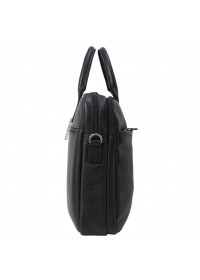 Кожаный черный фирменный мужской портфель Katana k69364-1