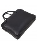 Фотография Кожаный черный фирменный мужской портфель Katana k69364-1