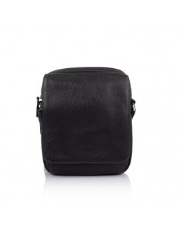 Черная кожаная сумка на плечо Katana k83602-1