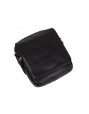 Фотография Черная кожаная сумка на плечо Katana k83602-1