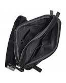 Фотография Кожаная черная мужская сумка на плечо  размера KATANA k98662-1