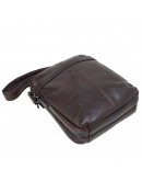 Фотография Кожаная коричневая мужская сумка на плечо  размера KATANA k98662-2