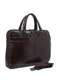 Кожаная мужская коричневая сумка на 2 отделения Katana k98665-2