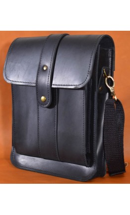 Мужская сумка на плечо из винтажной натуральной кожи Limary lim0123ra