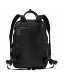 Фотография Кожаный черный удобный рюкзак M2262A