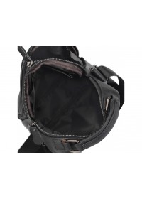 Небольшая черная сумка - барсетка M35-0118A