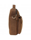 Фотография Деловая мужская кожаная сумка, коричневая Bx3552