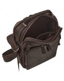 Фотография Кожаная винтажная коричневая мужская сумка - барсетка Vintage M6014C-1