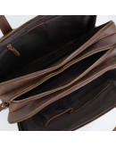 Фотография Вместительная винтажная сумка для ноутбука и вещей M7399R