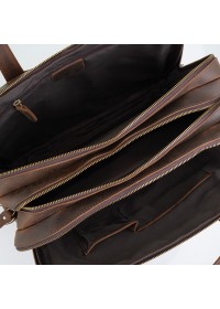 Вместительная винтажная сумка для ноутбука и вещей M7399R