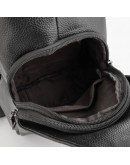 Фотография Черная мужская сумка - слинг M7408A
