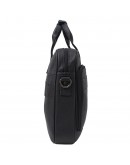 Фотография Черный мужской портфель кожаная сумка для ноутбука M8841A