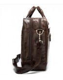 Фотография Мужской кожаный вместительный портфель - сумка M8911C