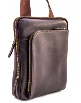 Мужская сумка коричневая кожаная VATTO MK114 KAZ400