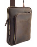 Фотография Мужская сумка коричневая винтажная кожаная VATTO MK114 KR450