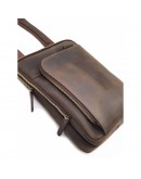 Фотография Мужская сумка коричневая винтажная кожаная VATTO MK114 KR450