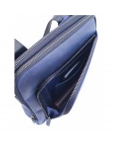 Фотография Мужская сумка синяя винтажная кожаная VATTO MK114 KR600