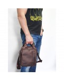 Фотография Мужская коричневая сумка - барсетка среднего размера VATTO MK115 KR450