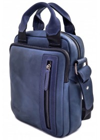 Мужская синяя сумка - барсетка среднего размера VATTO MK115 KR600