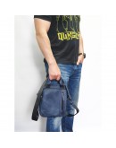 Фотография Мужская синяя сумка - барсетка среднего размера VATTO MK115 KR600
