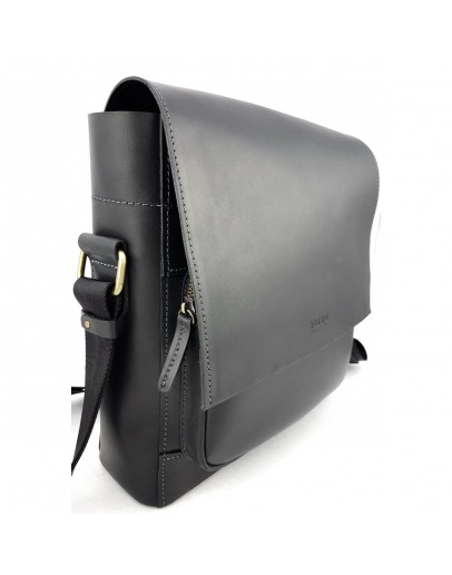 Фотография Мужская большая черная сумка на плечо VATTO MK6.5 KR670