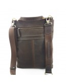 Фотография Сумка мужская коричневая винтажная формата А4 VATTO MK68 KR450.190