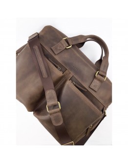 Коричневая винтажная мужская вместительная сумка VATTO MK84 KR450