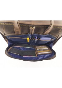 Мужская коричневая сумка для ноутбука и документов VATTO MK85 KAZ400
