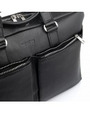 Фотография Кожаная мужская деловая функциональная сумка Newery N045GA