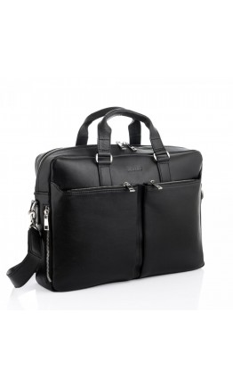 Кожаная мужская деловая функциональная сумка Newery N045GA