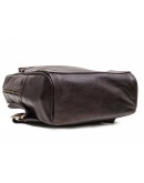 Фотография Кожаный мужской коричневый рюкзак Newery N1003GC