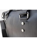 Фотография Удобная черная мужская деловая сумка Newery N1025GA