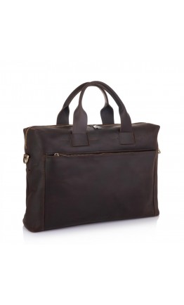 Коричневая винтажная деловая мужская сумка NEWERY N1930KC