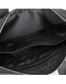 Фотография Черная мужская кожаная деловая сумка Newery N1930NA