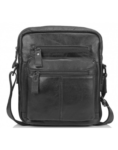 Фотография Черная мужская сумка на плечо N2-0015A
