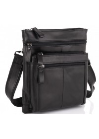 Черный мужской кожаный планшет Tiding Bag N2-8011A