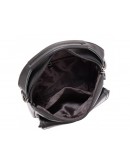 Фотография Необычная черная кожаная сумка - барсетка Tiding Bag N2-8013A