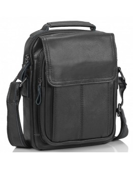 Мужская черная сумка - барсетка N2-8017A