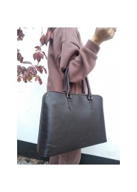 Женская кожаная сумка для ноутбука Newery N2022GC
