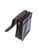 Фотография Мужская коричневая кожаная мужская сумка Newery N4227GCB