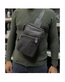 Фотография Мужская сумка на плечо - слинг NEWERY N6896KA