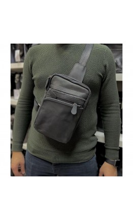 Мужская сумка на плечо - слинг NEWERY N6896KA