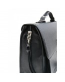 Фотография Черный мужской кожаный солидный рюкзак Newery N7164GA