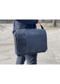 Большая винтажная черная сумка на плечо Newery N8128KA