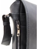 Фотография Большая винтажная черная сумка на плечо Newery N8128KA